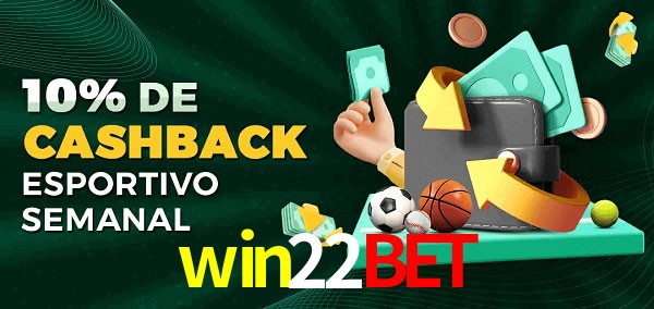 10% de bônus de cashback na win22bet